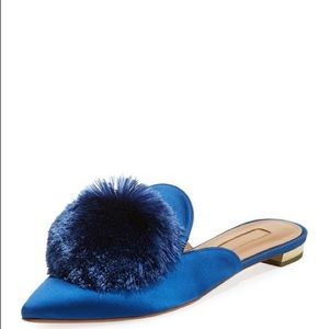 Aquazzura Pom Pom sandals / flats